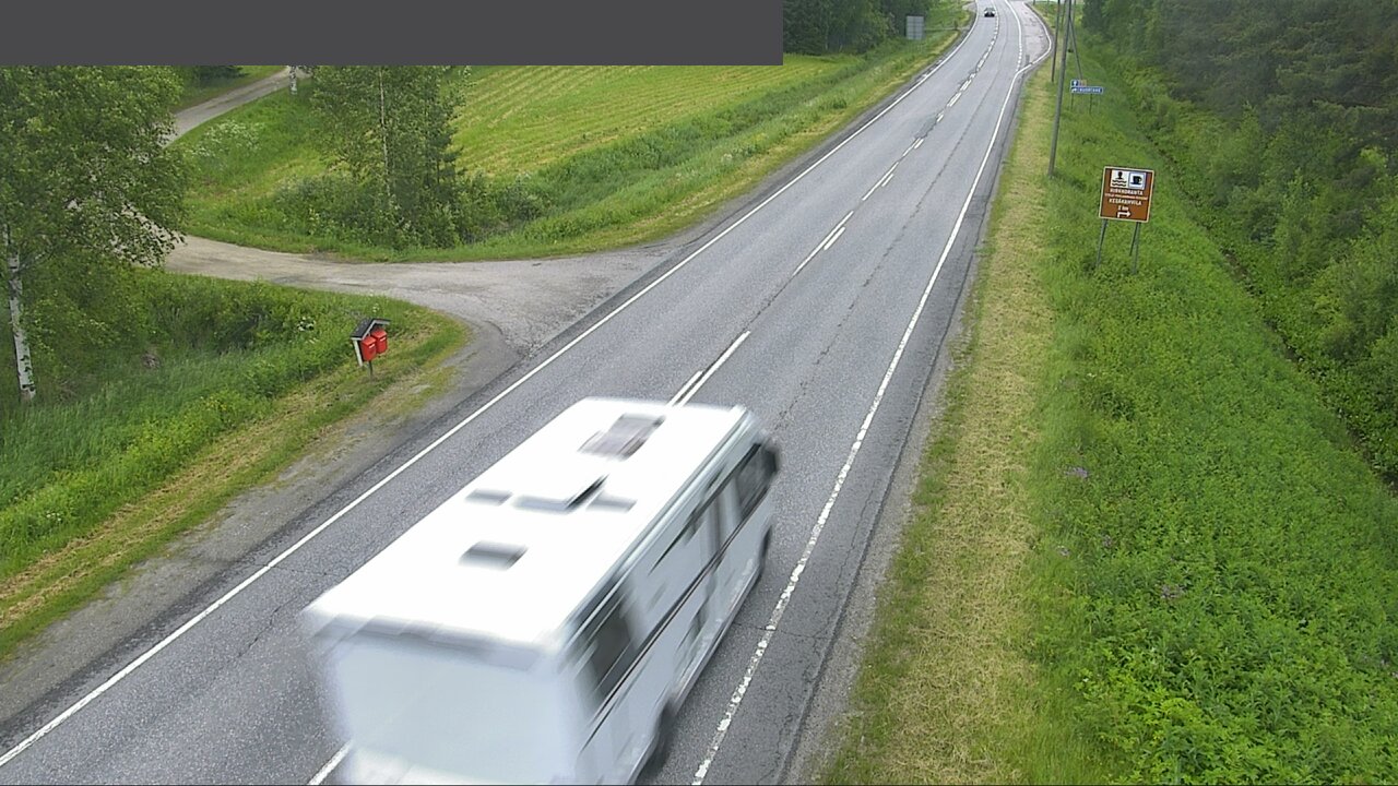 Weather Camera Image Väg 66 Kuortane, Kuortane, Etelä-Pohjanmaa