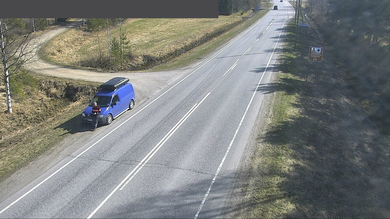 Weather Camera Image Väg 66 Kuortane, Kuortane, Etelä-Pohjanmaa