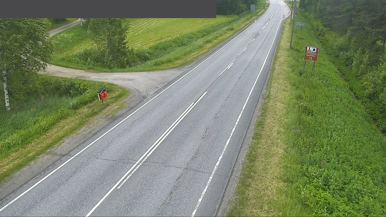 Weather Camera Image Väg 66 Kuortane, Kuortane, Etelä-Pohjanmaa
