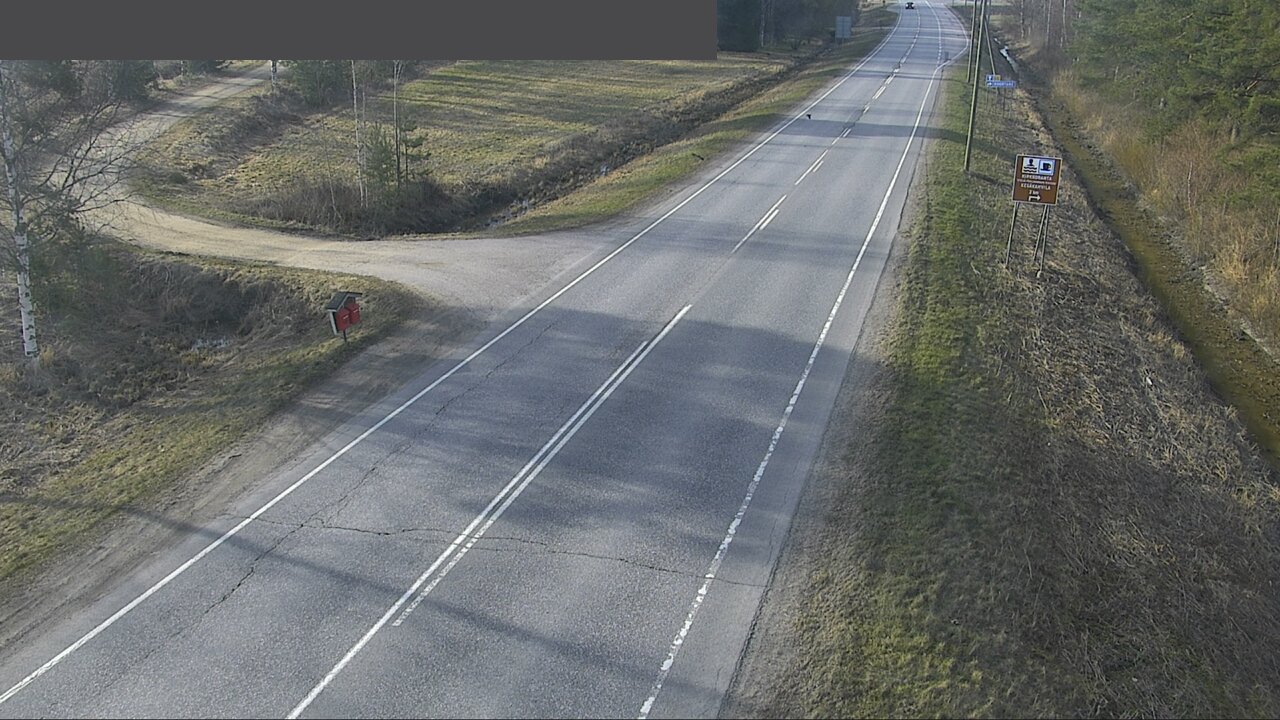Weather Camera Image Väg 66 Kuortane, Kuortane, Etelä-Pohjanmaa