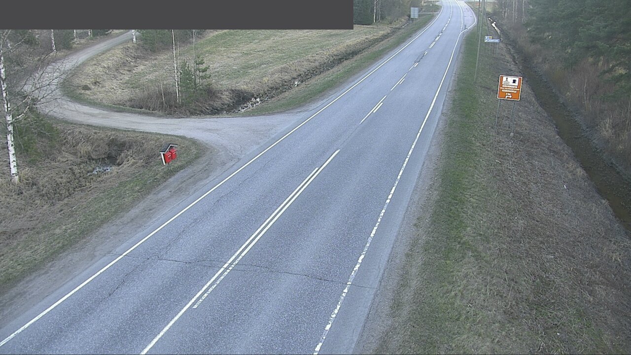 Weather Camera Image Väg 66 Kuortane, Kuortane, Etelä-Pohjanmaa