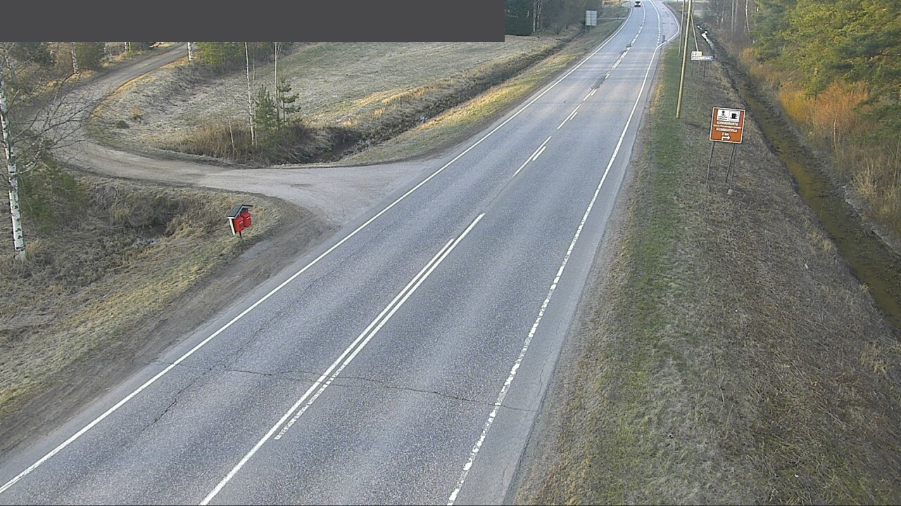 Weather Camera Image Väg 66 Kuortane, Kuortane, Etelä-Pohjanmaa