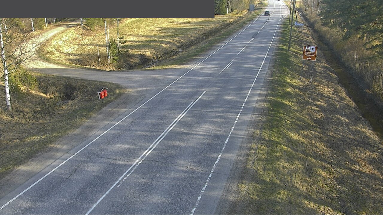 Weather Camera Image Väg 66 Kuortane, Kuortane, Etelä-Pohjanmaa