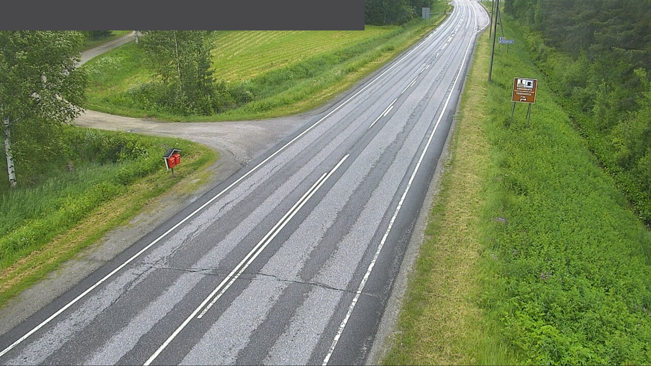 Weather Camera Image Väg 66 Kuortane, Kuortane, Etelä-Pohjanmaa