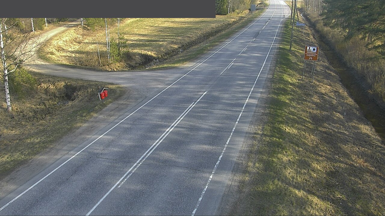Weather Camera Image Väg 66 Kuortane, Kuortane, Etelä-Pohjanmaa