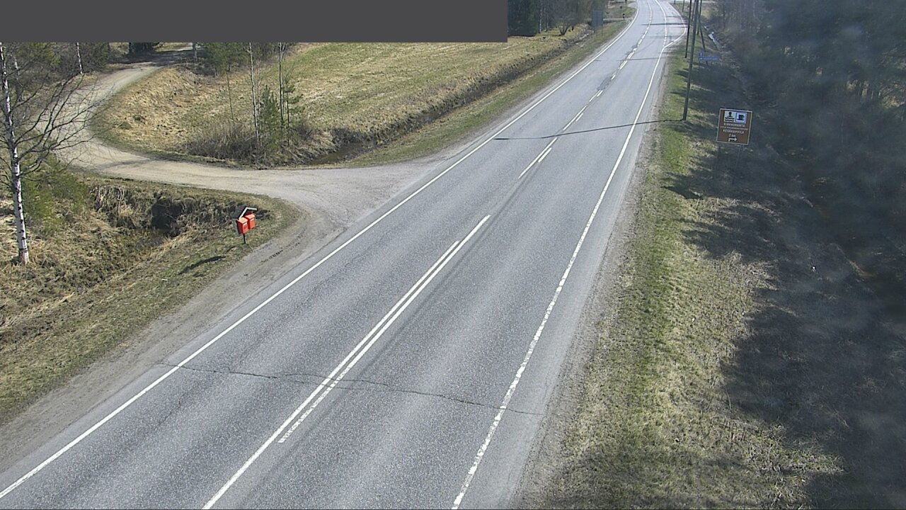 Weather Camera Image Väg 66 Kuortane, Kuortane, Etelä-Pohjanmaa