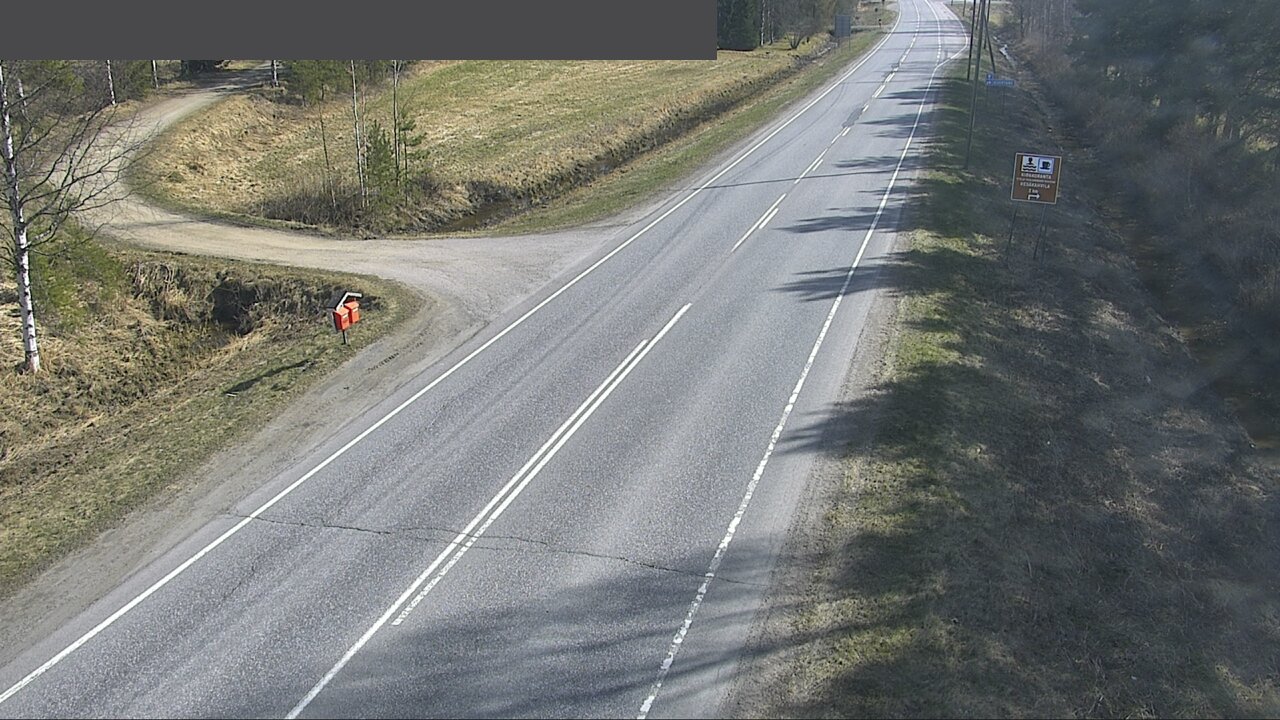 Weather Camera Image Väg 66 Kuortane, Kuortane, Etelä-Pohjanmaa