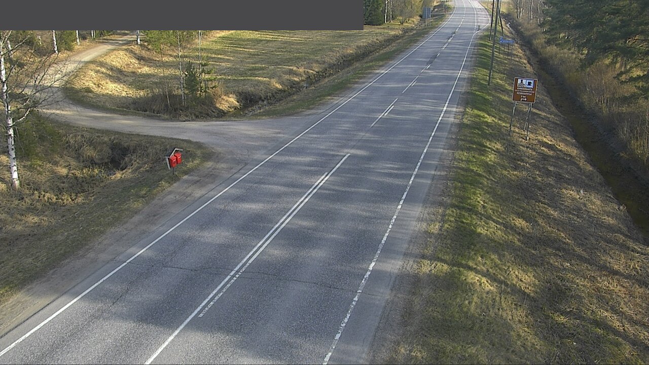 Weather Camera Image Väg 66 Kuortane, Kuortane, Etelä-Pohjanmaa