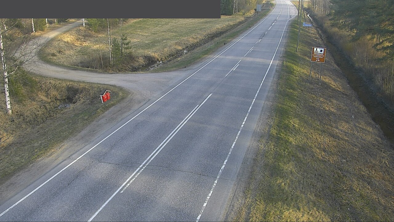 Weather Camera Image Väg 66 Kuortane, Kuortane, Etelä-Pohjanmaa