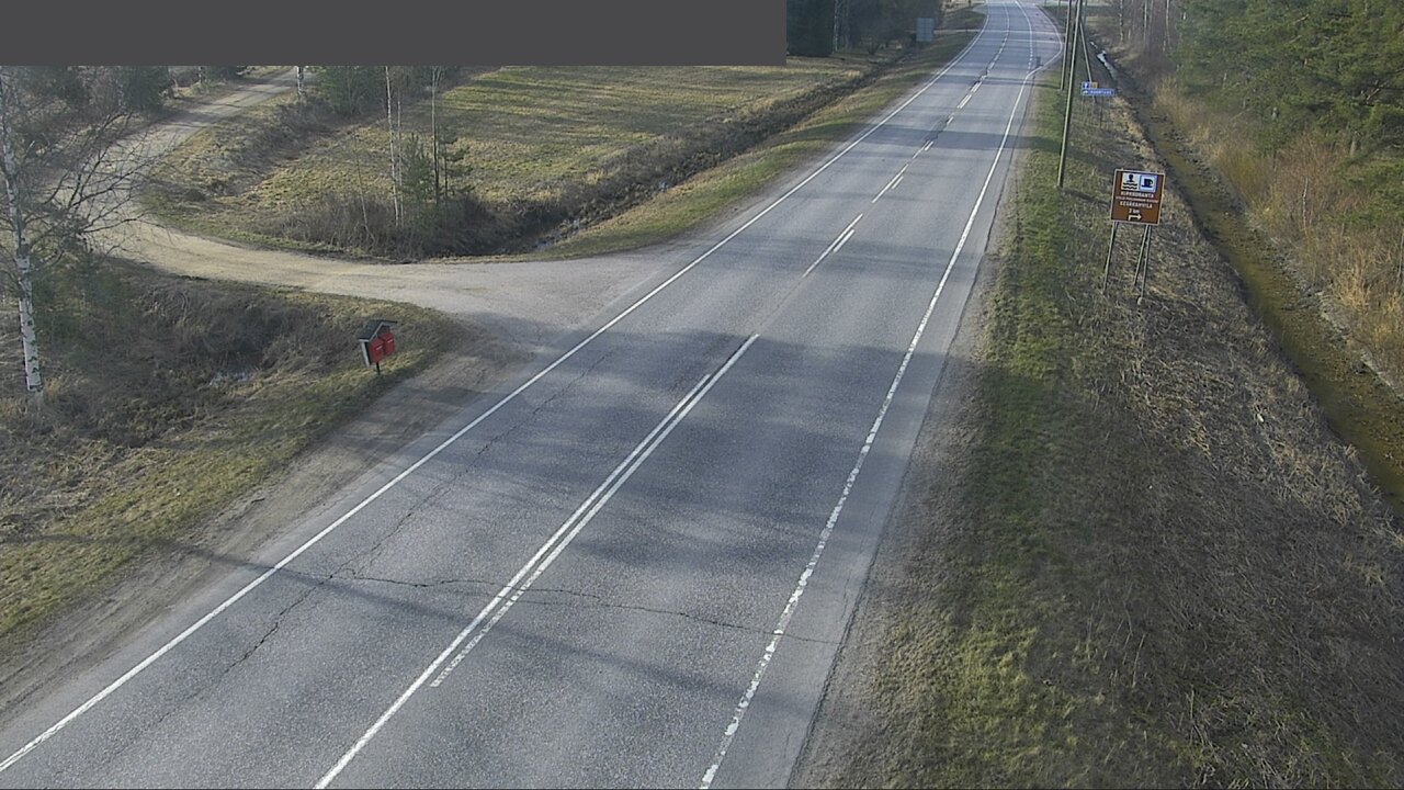 Weather Camera Image Väg 66 Kuortane, Kuortane, Etelä-Pohjanmaa