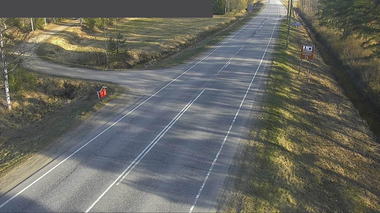 Weather Camera Image Väg 66 Kuortane, Kuortane, Etelä-Pohjanmaa