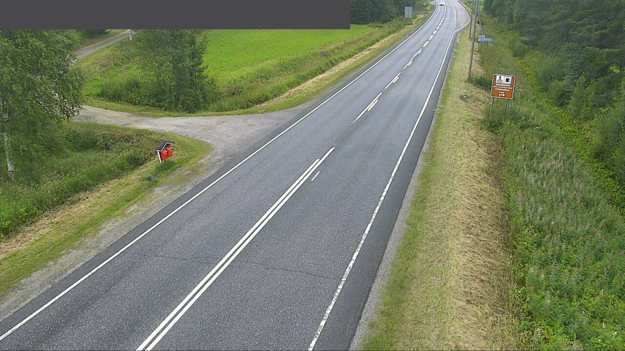 Weather Camera Image Road 66 Kuortane, Kuortane, Etelä-Pohjanmaa