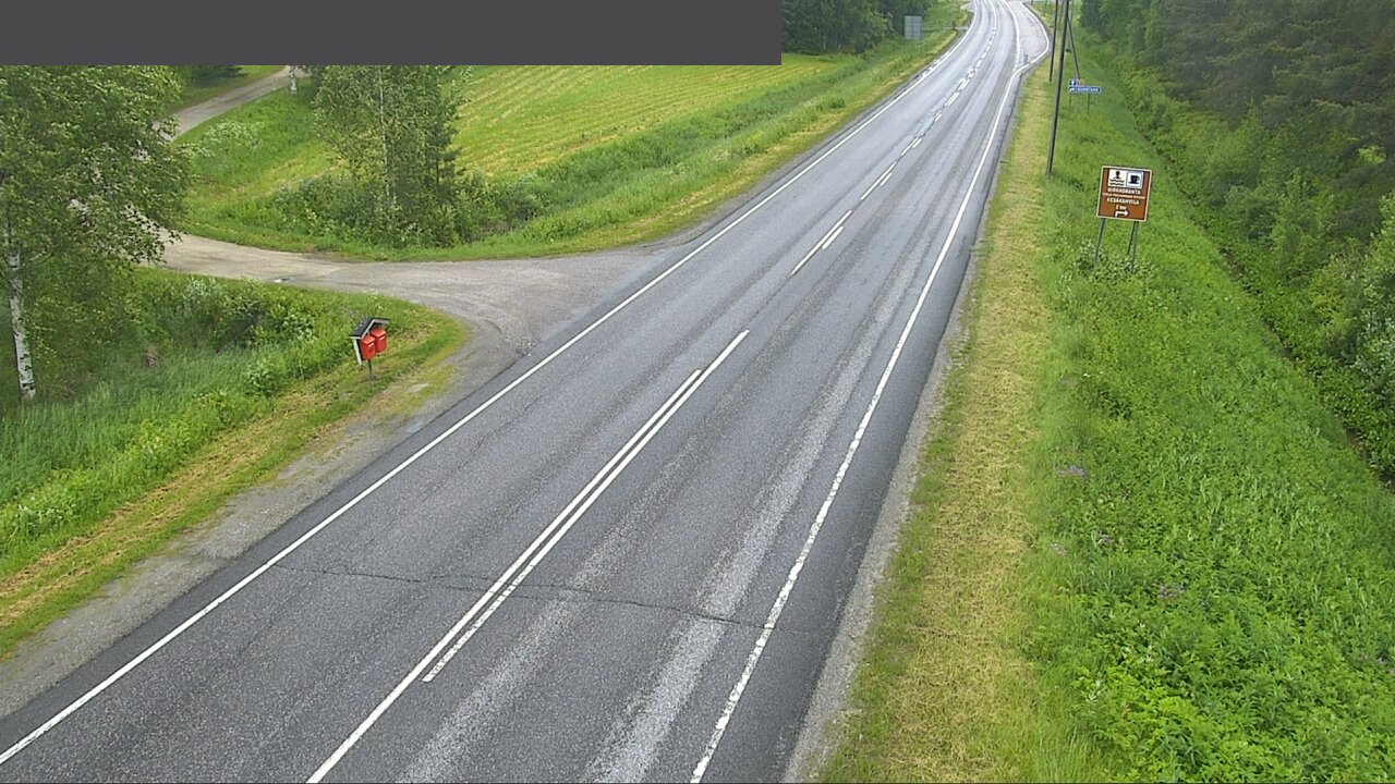 Weather Camera Image Väg 66 Kuortane, Kuortane, Etelä-Pohjanmaa