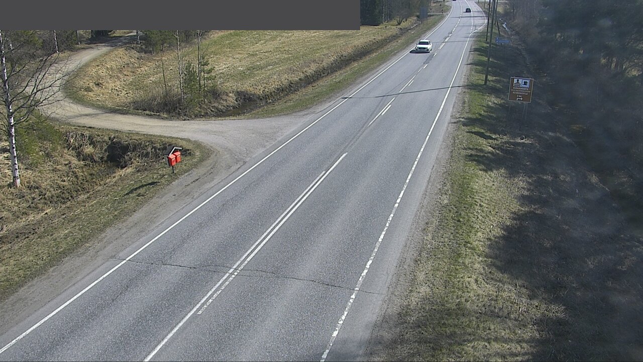 Weather Camera Image Väg 66 Kuortane, Kuortane, Etelä-Pohjanmaa
