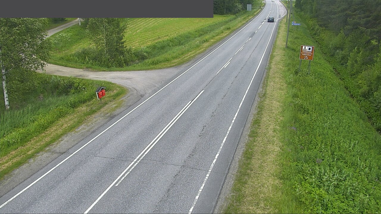 Weather Camera Image Road 66 Kuortane, Kuortane, Etelä-Pohjanmaa
