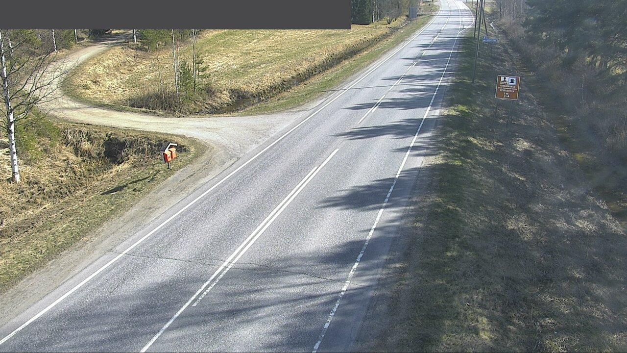 Weather Camera Image Väg 66 Kuortane, Kuortane, Etelä-Pohjanmaa
