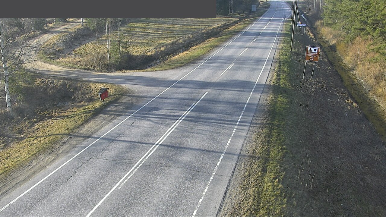 Weather Camera Image Väg 66 Kuortane, Kuortane, Etelä-Pohjanmaa