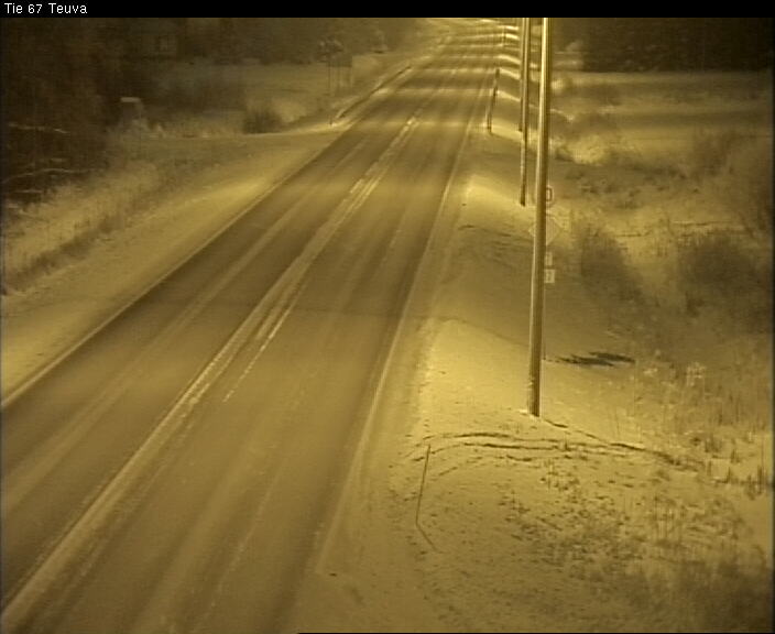 Weather Camera Image Väg 67 Östermark, Teuva, Etelä-Pohjanmaa