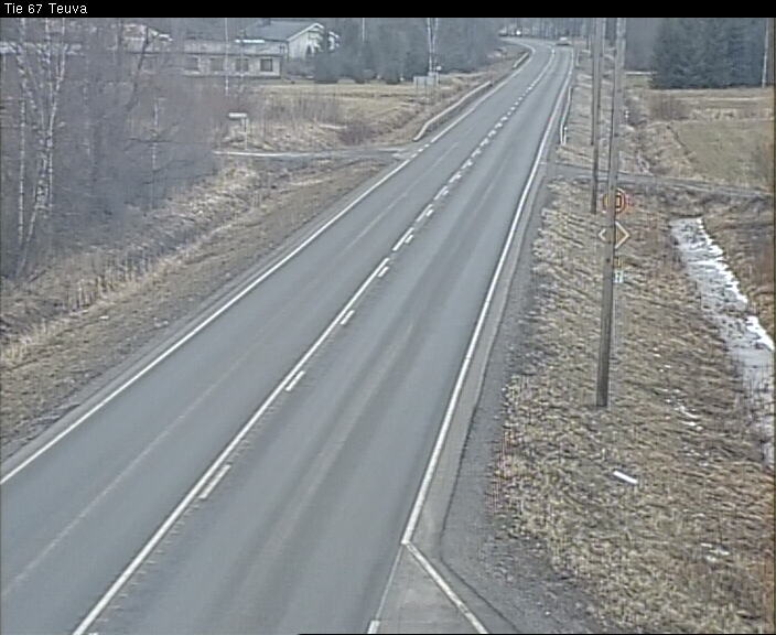 Weather Camera Image Väg 67 Östermark, Teuva, Etelä-Pohjanmaa
