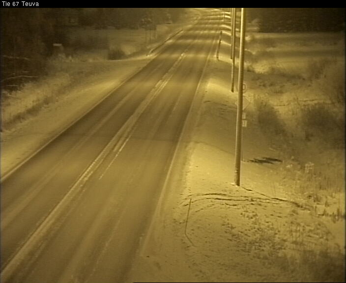 Weather Camera Image Väg 67 Östermark, Teuva, Etelä-Pohjanmaa