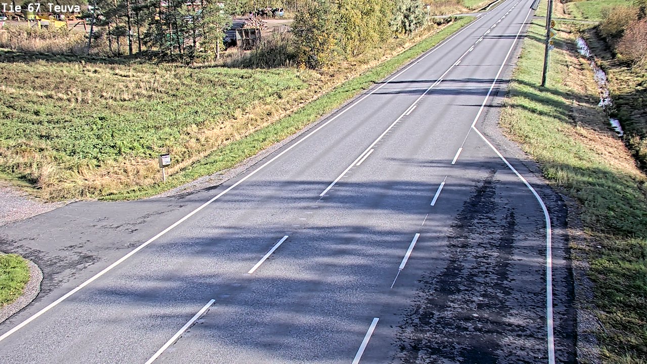 Weather Camera Image Road 67 Teuva, Teuva, Etelä-Pohjanmaa