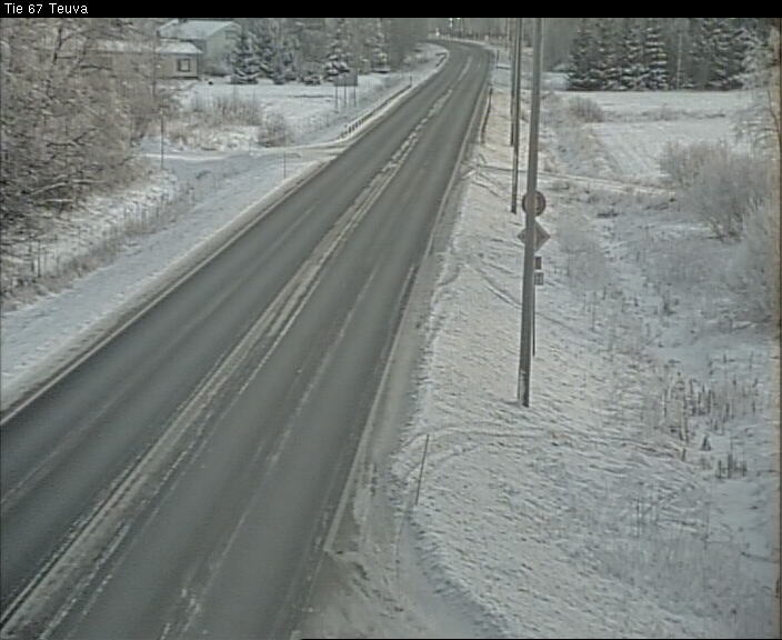Weather Camera Image Road 67 Teuva, Teuva, Etelä-Pohjanmaa