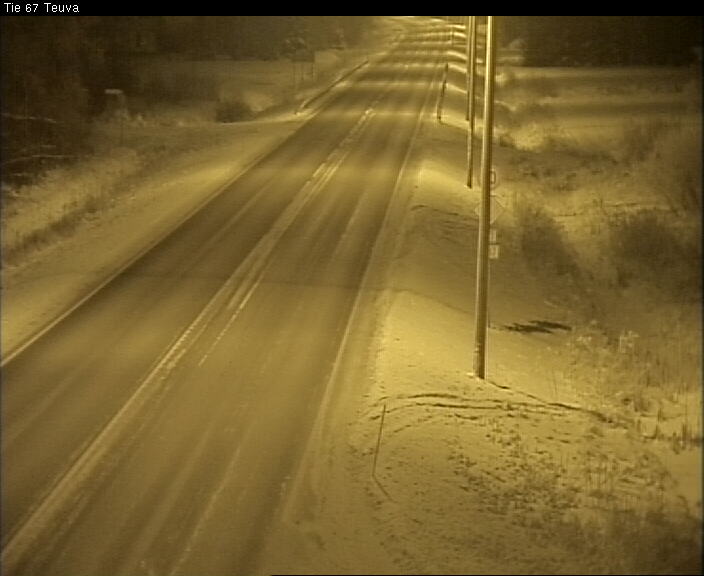 Weather Camera Image Väg 67 Östermark, Teuva, Etelä-Pohjanmaa