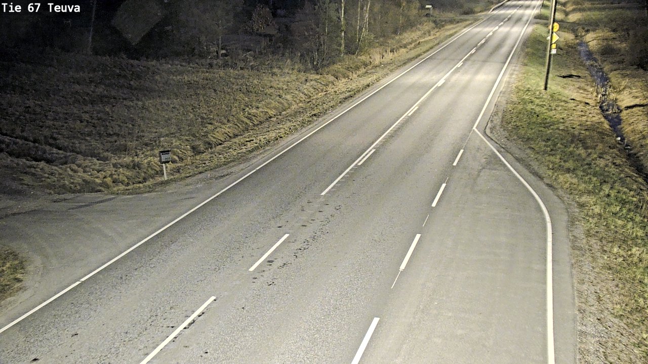 Weather Camera Image Väg 67 Östermark, Teuva, Etelä-Pohjanmaa