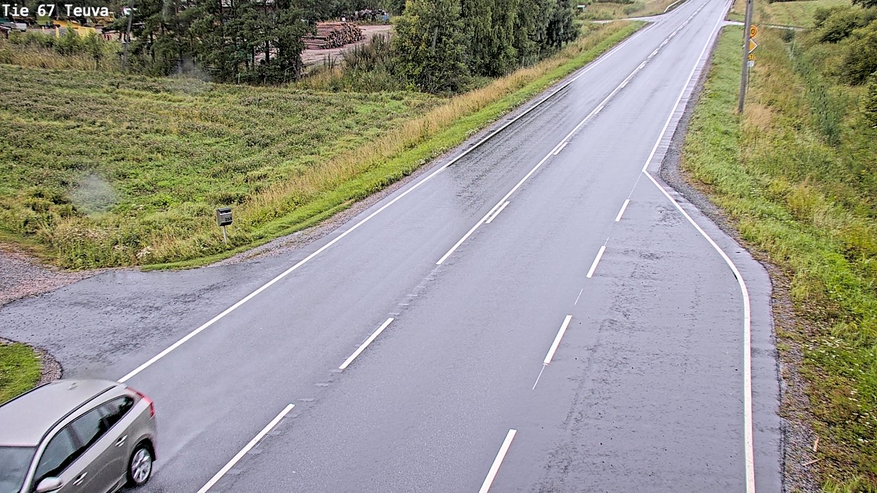 Weather Camera Image Road 67 Teuva, Teuva, Etelä-Pohjanmaa
