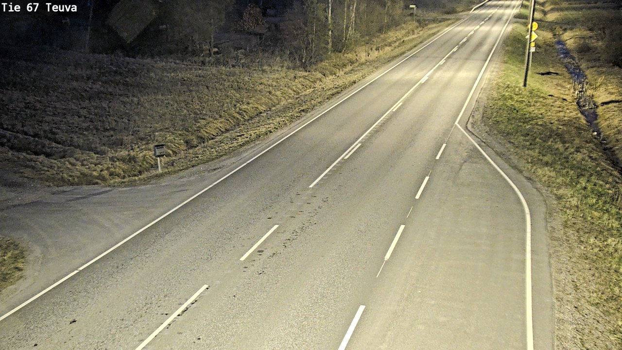 Weather Camera Image Väg 67 Östermark, Teuva, Etelä-Pohjanmaa