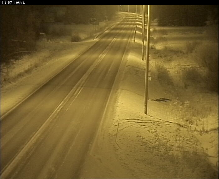 Weather Camera Image Väg 67 Östermark, Teuva, Etelä-Pohjanmaa