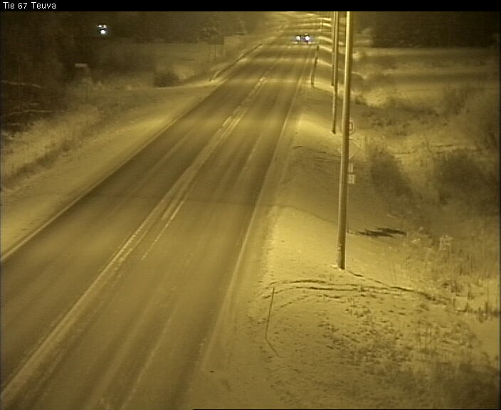 Weather Camera Image Väg 67 Östermark, Teuva, Etelä-Pohjanmaa