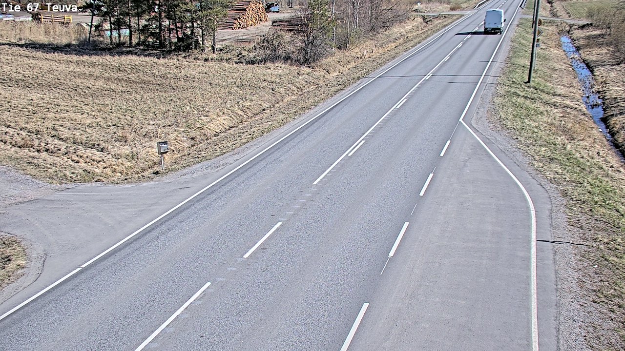 Weather Camera Image Väg 67 Östermark, Teuva, Etelä-Pohjanmaa