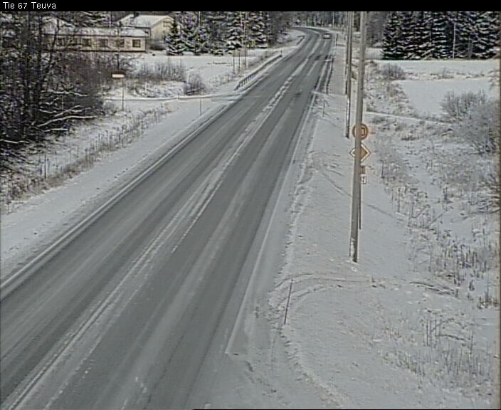 Weather Camera Image Road 67 Teuva, Teuva, Etelä-Pohjanmaa