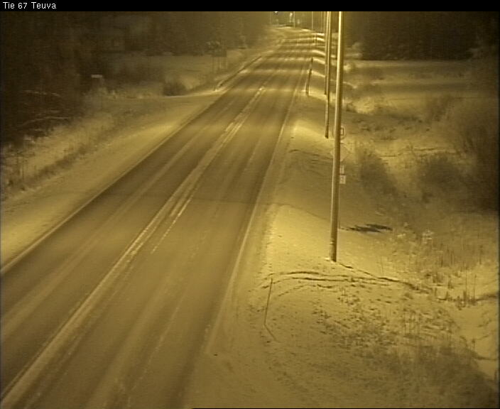 Weather Camera Image Väg 67 Östermark, Teuva, Etelä-Pohjanmaa