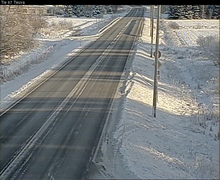 Weather Camera Image Road 67 Teuva, Teuva, Etelä-Pohjanmaa