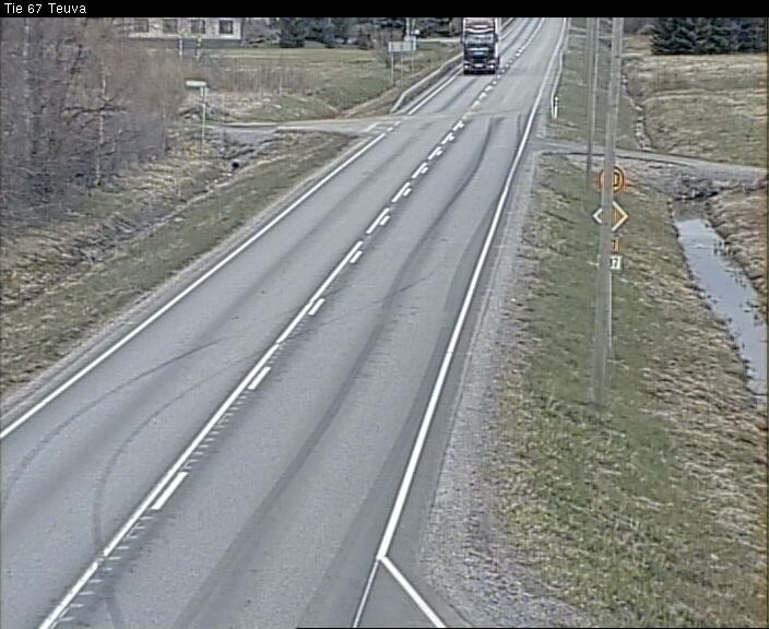 Weather Camera Image Väg 67 Östermark, Teuva, Etelä-Pohjanmaa