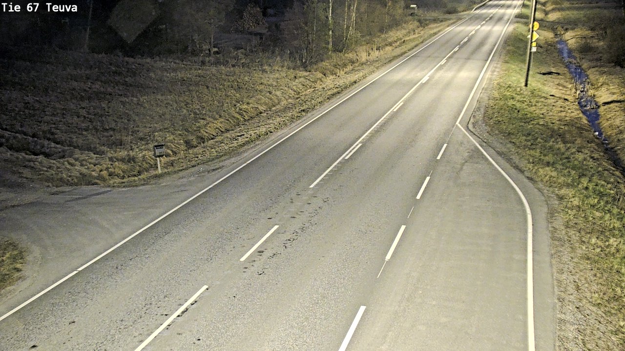 Weather Camera Image Väg 67 Östermark, Teuva, Etelä-Pohjanmaa