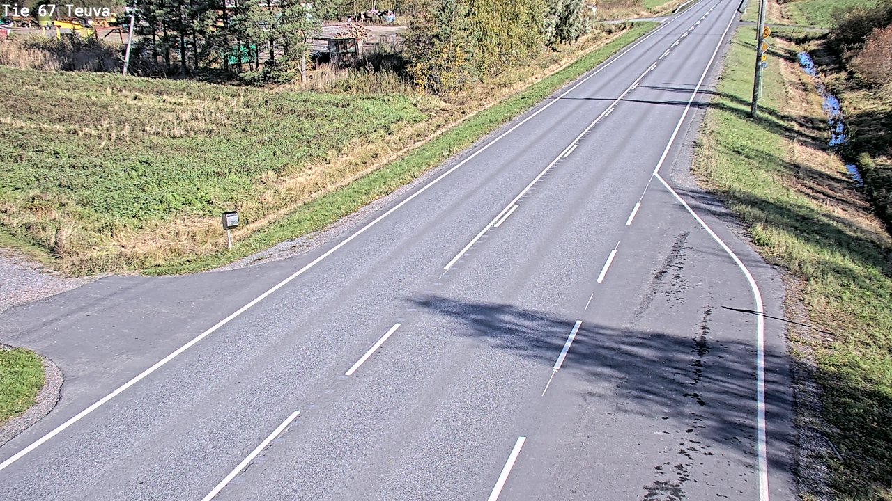 Weather Camera Image Road 67 Teuva, Teuva, Etelä-Pohjanmaa
