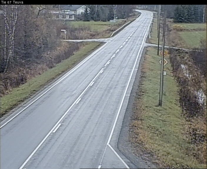 Weather Camera Image Road 67 Teuva, Teuva, Etelä-Pohjanmaa