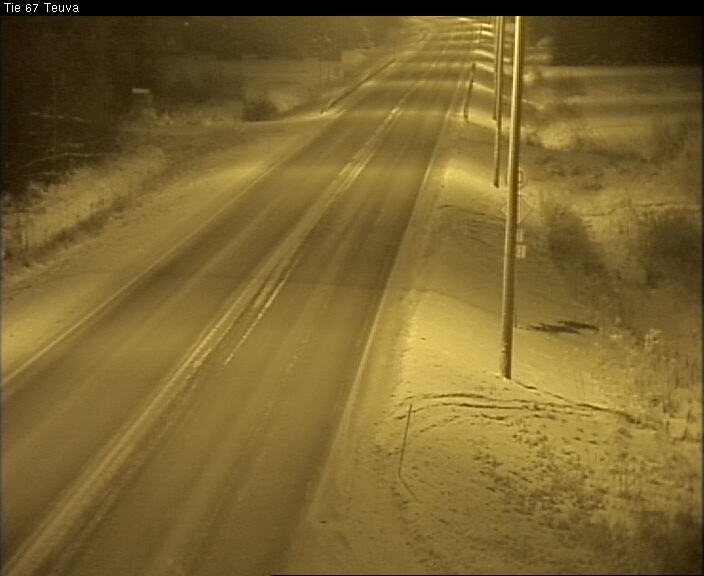 Weather Camera Image Road 67 Teuva, Teuva, Etelä-Pohjanmaa