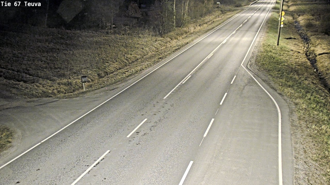 Weather Camera Image Väg 67 Östermark, Teuva, Etelä-Pohjanmaa