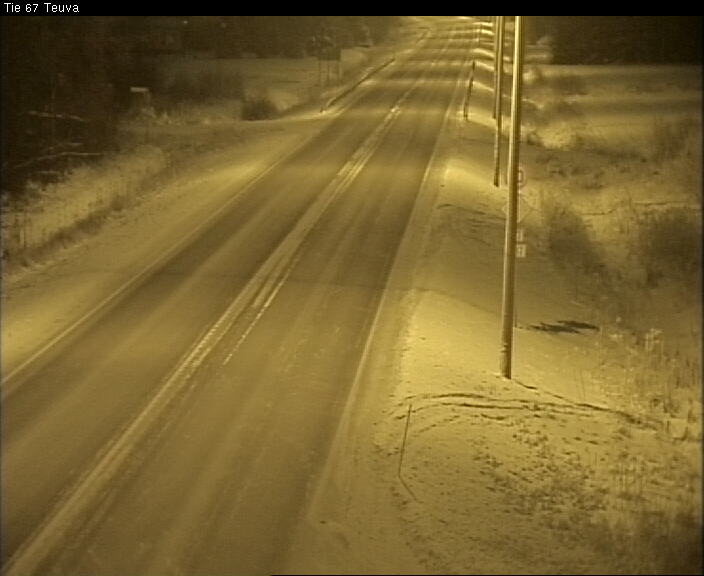 Weather Camera Image Road 67 Teuva, Teuva, Etelä-Pohjanmaa