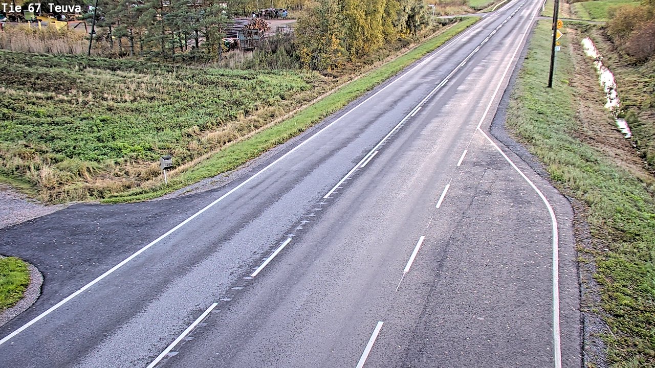 Weather Camera Image Road 67 Teuva, Teuva, Etelä-Pohjanmaa