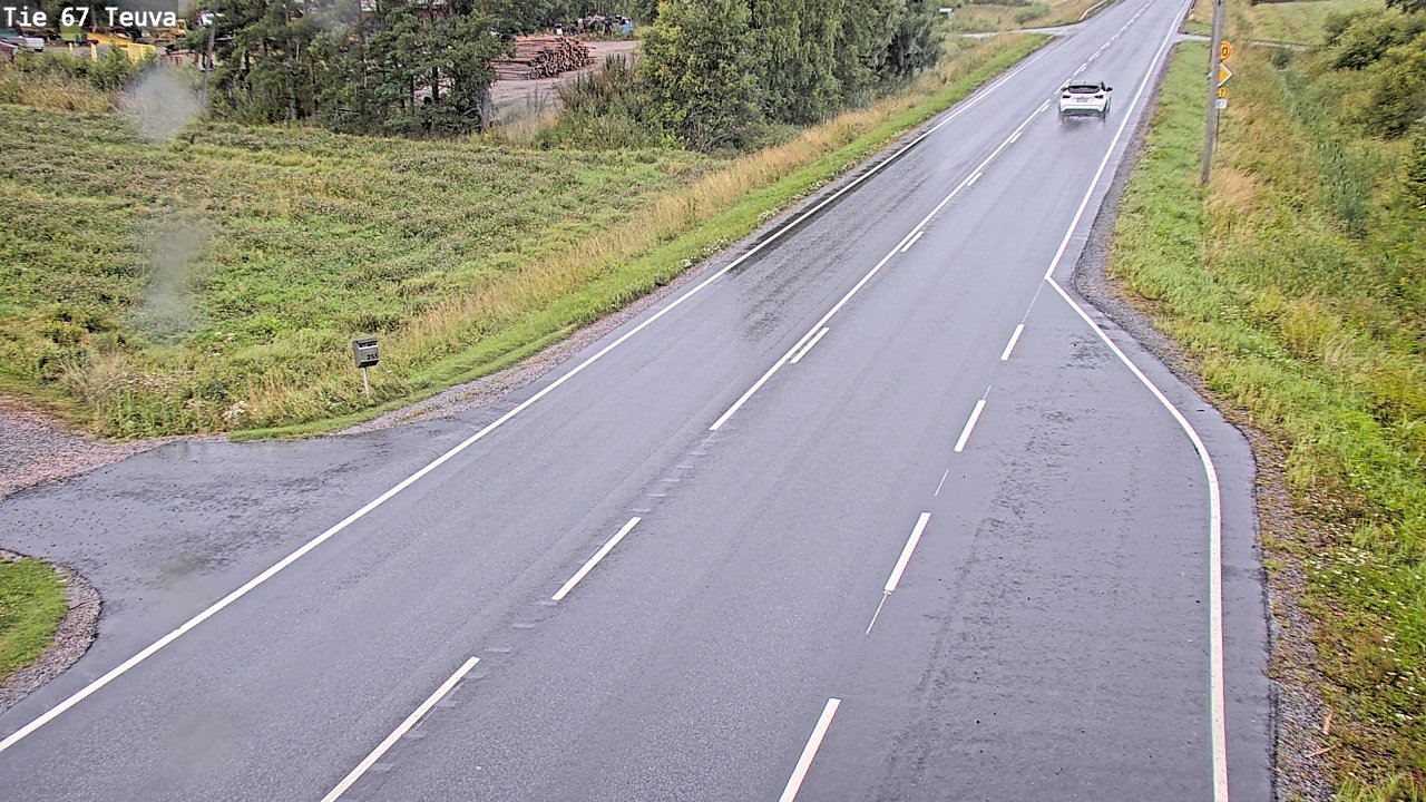 Weather Camera Image Road 67 Teuva, Teuva, Etelä-Pohjanmaa
