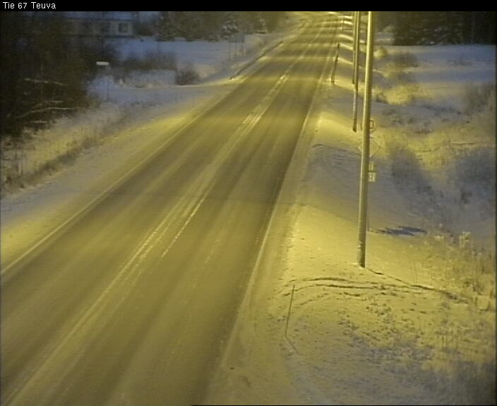 Weather Camera Image Road 67 Teuva, Teuva, Etelä-Pohjanmaa