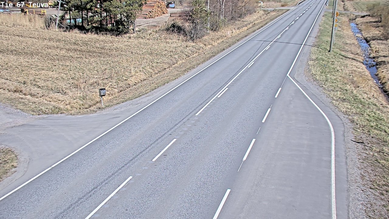 Weather Camera Image Väg 67 Östermark, Teuva, Etelä-Pohjanmaa