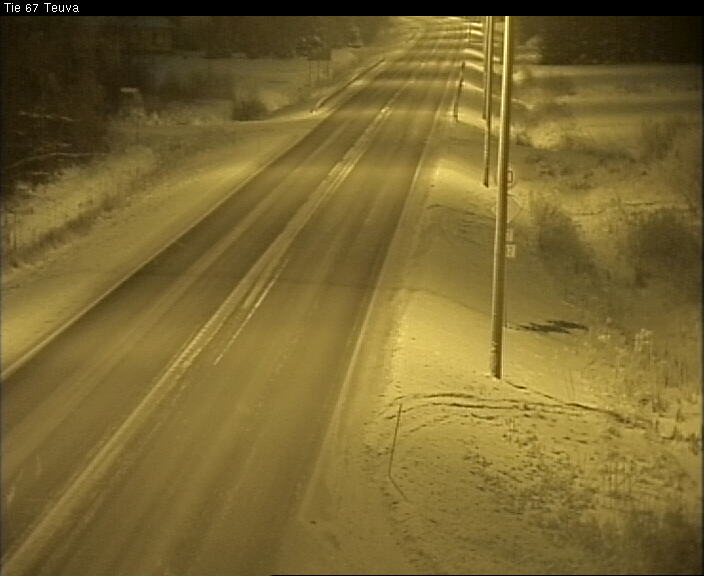 Weather Camera Image Road 67 Teuva, Teuva, Etelä-Pohjanmaa