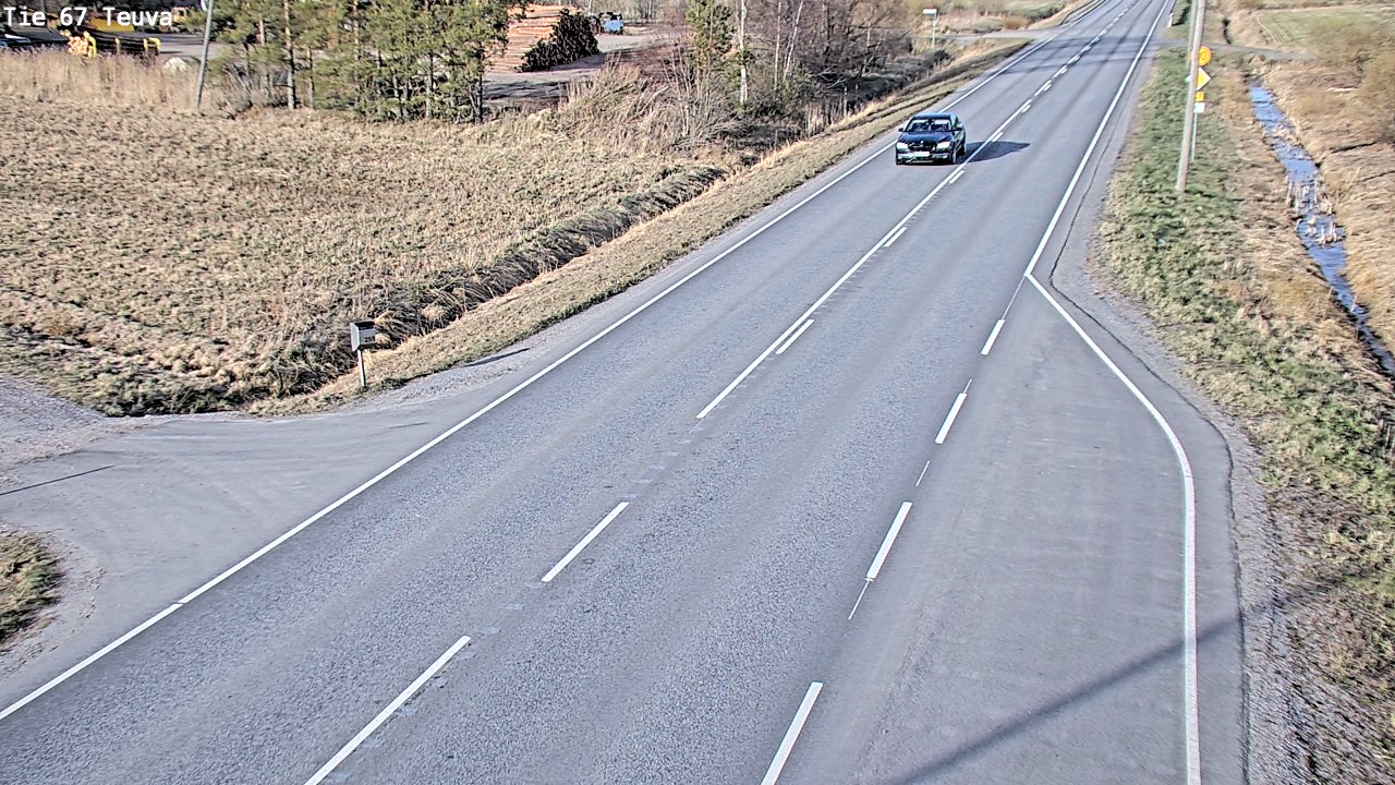 Weather Camera Image Väg 67 Östermark, Teuva, Etelä-Pohjanmaa