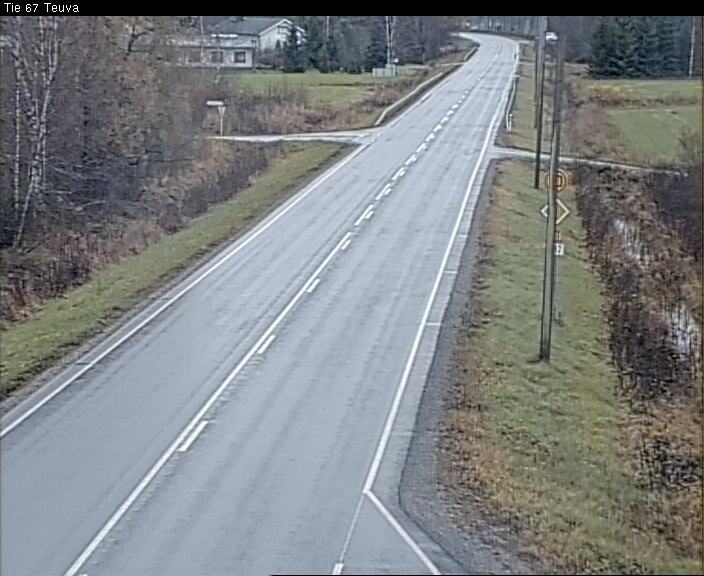 Weather Camera Image Road 67 Teuva, Teuva, Etelä-Pohjanmaa